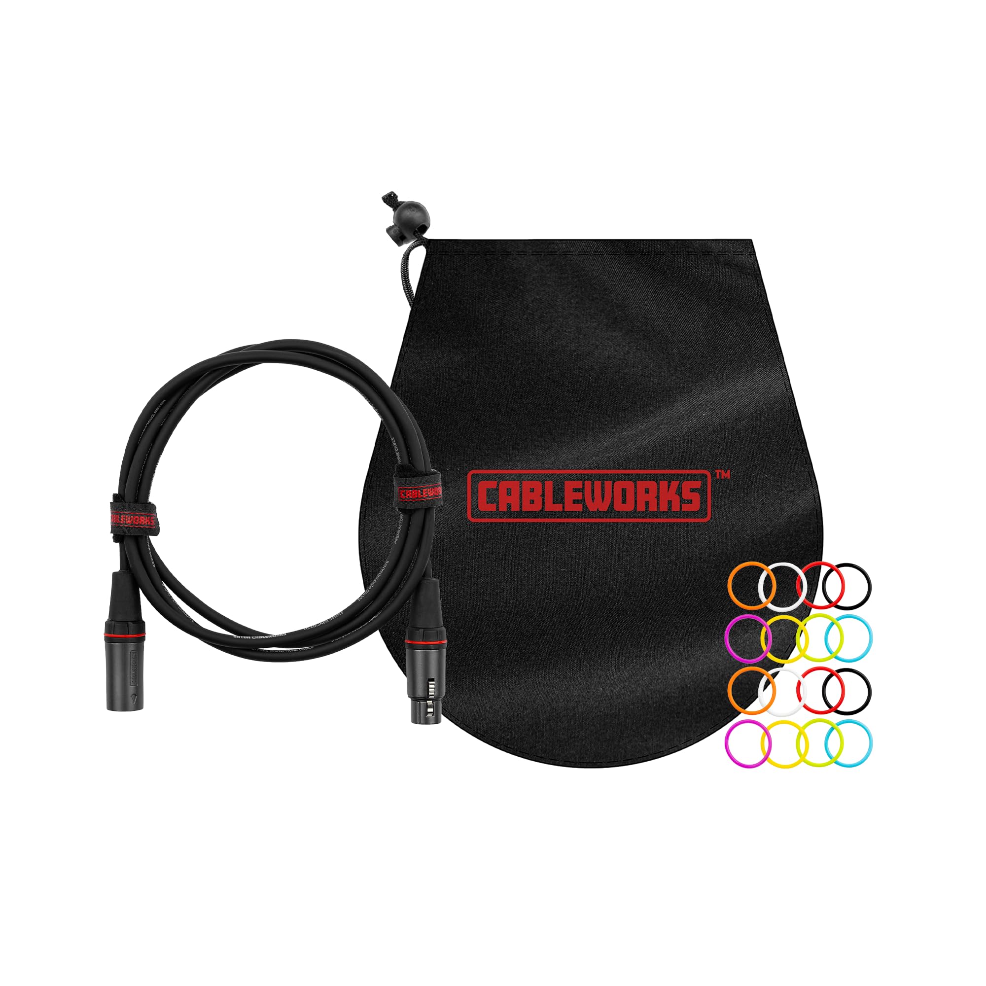 By Gator Cases Headliner Series Premium 50 Foot XLR Microphone Cable, (GCWH-XLR-50) 50 Feet - Image 15