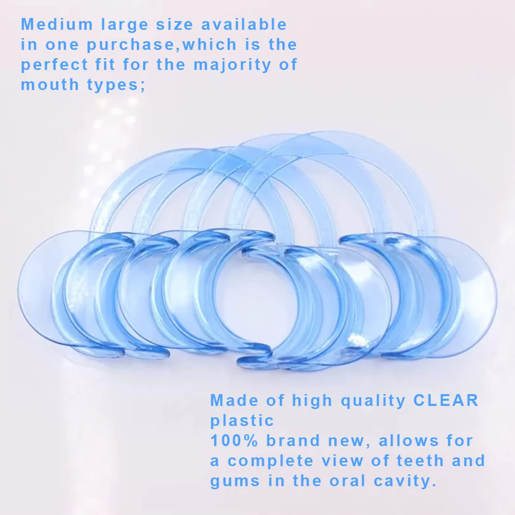 C-Shape Mouth Opener, Dental C-Shape Mouth Opener, Mouth Opener Challenge, Cheek Holder, Mouth Angle Holder, for Oral Examination, Treatment, Teeth Whitening - Image 6