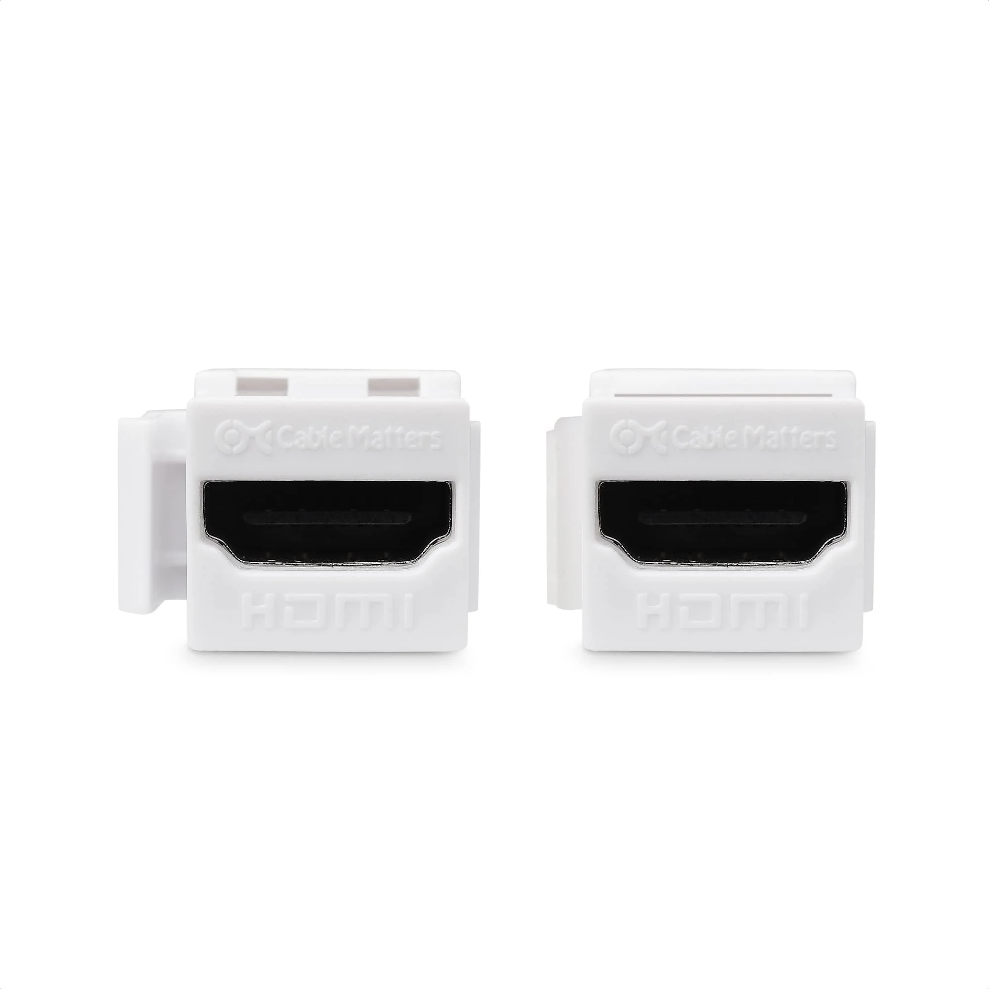 Cable Matters 2-Pack 8K HDMI Keystone Jack with 8K 60Hz and 4K 120Hz (8K Keystone HDMI, HDMI Jack, HDMI Coupler Keystone) - Image 8