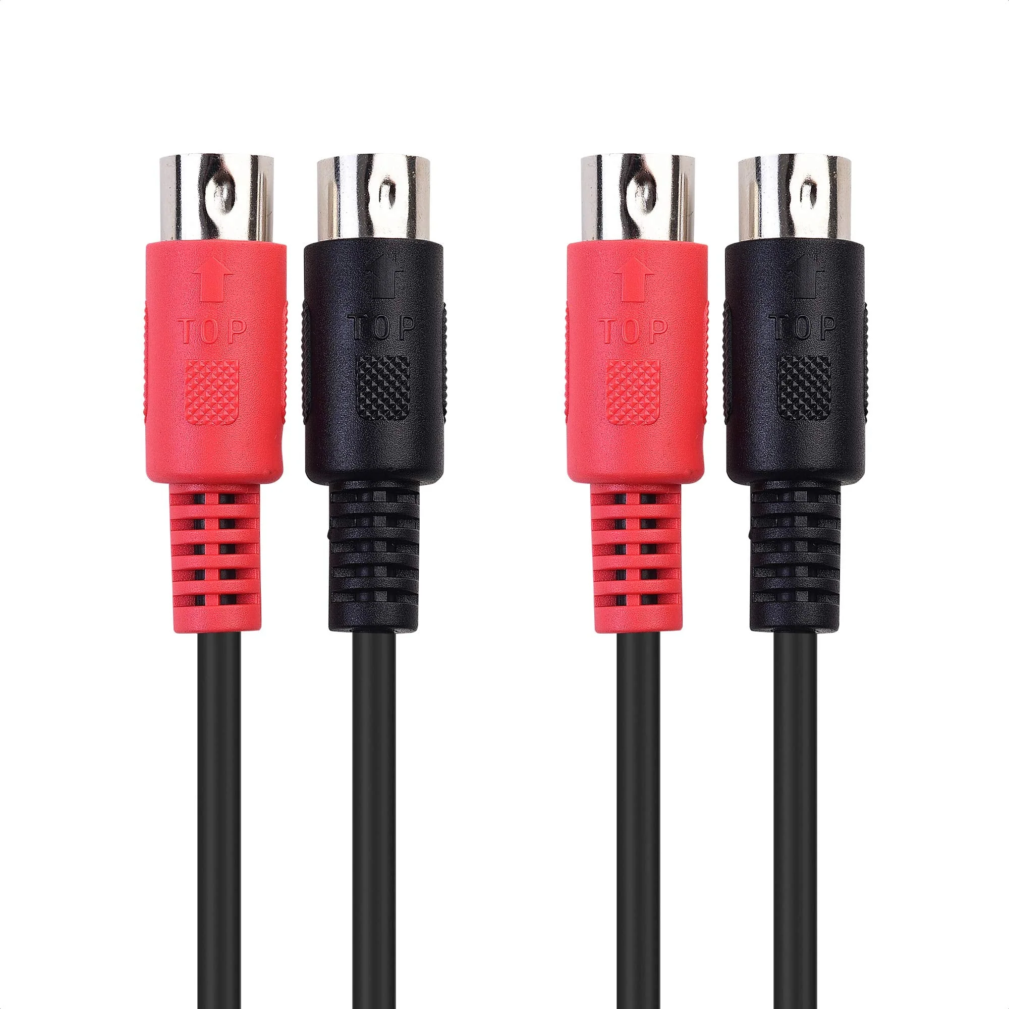 Cable Matters Dual 5 Pin DIN MIDI Cable (Combined 5 Pin MIDI Cable) - 9.8 Feet - Image 5
