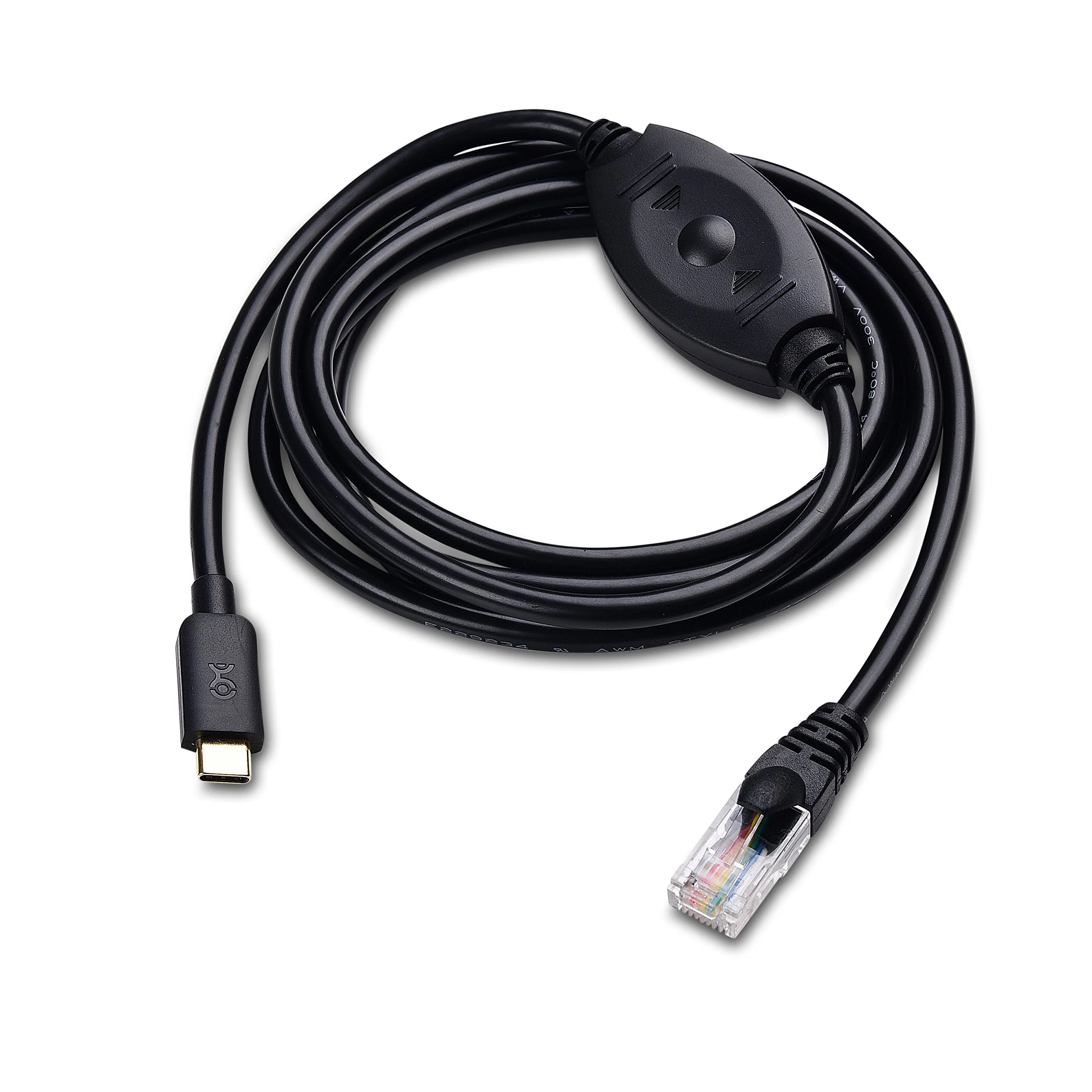 Cable Matters USB C to RJ45 Console Cable for Windows and MacBook Pro (Compatible Cisco Console Cable, Rollover Cable) with FTDI 6 Feet - Image 2