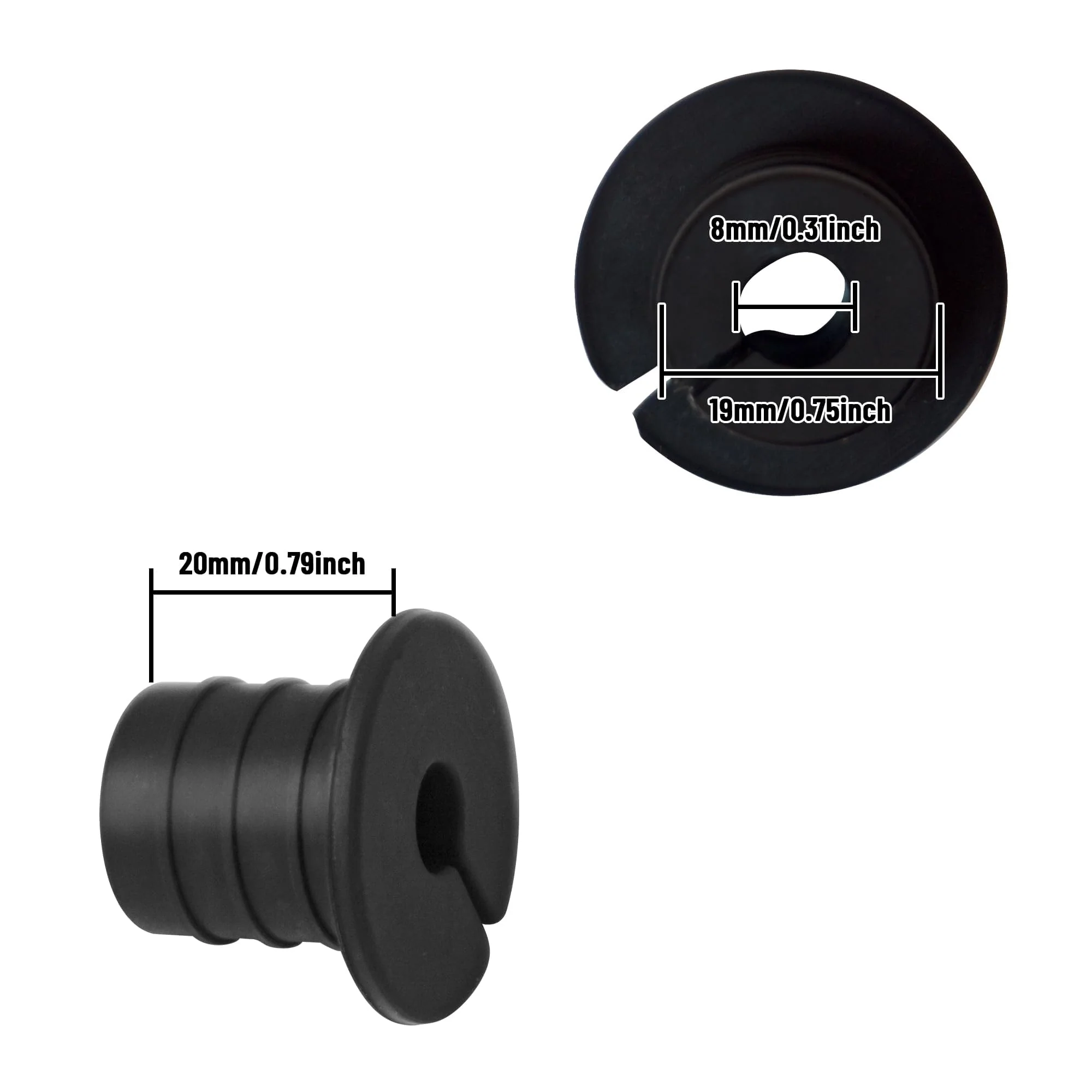 Cable Routing Kit for Starlink for 3/4 inch Wall Hole, Starlink Accessories, Silicone Cable Wall Pass, Starlink Anti-Slip Wall Grommets for Cables (3/4 inch) 2 Pcs - Image 7