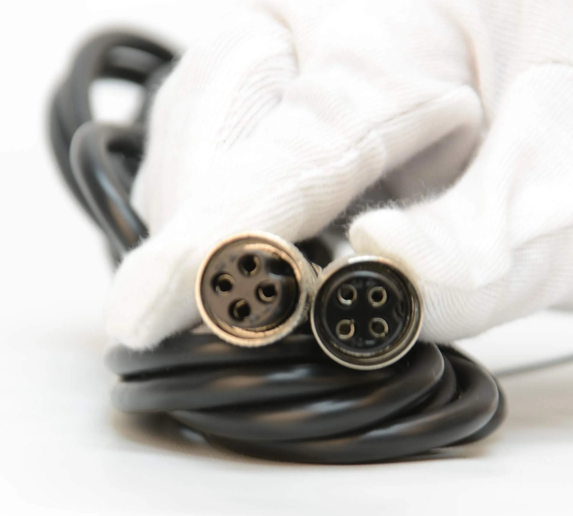 Cable with 4 Pin Quick Connectors Both Ends 15ft,Scales Cable Connectors for PEC-IN202 Floor Scale Indicator PEC-Cable - Image 3