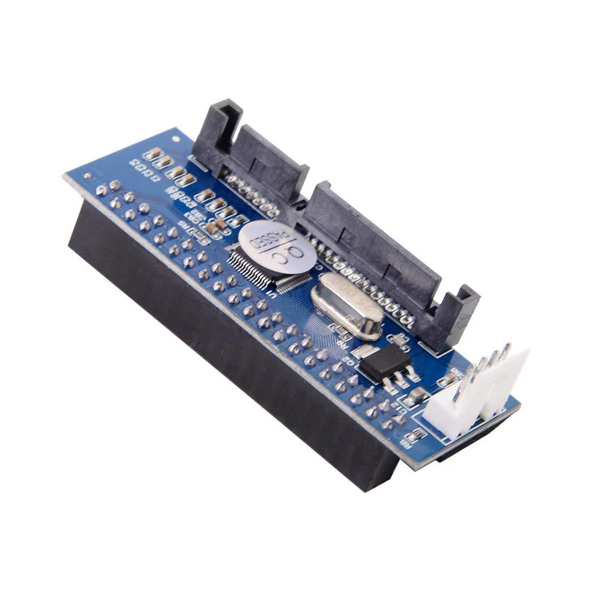 Cablecc IDE/PATA 40Pin Disk to SATA Female Converter Adapter PCBA for Desktop & 3.5" Hard Disk Drive Blue IDE/PATA 40Pin Disk to SATA - Image 3