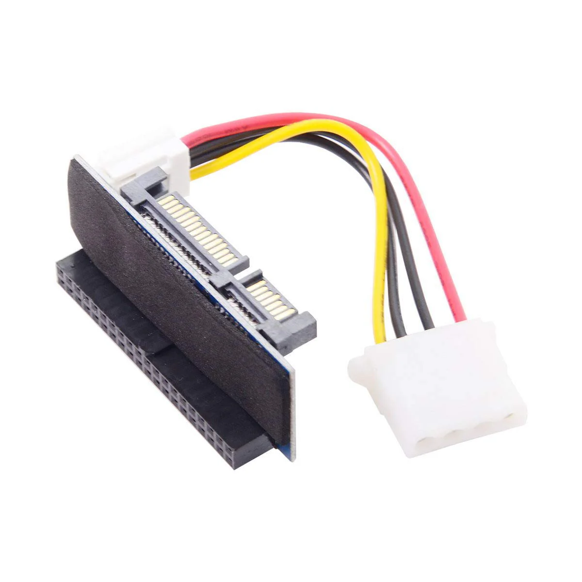 Cablecc IDE/PATA 40Pin Disk to SATA Female Converter Adapter PCBA for Desktop & 3.5" Hard Disk Drive Blue IDE/PATA 40Pin Disk to SATA - Image 6
