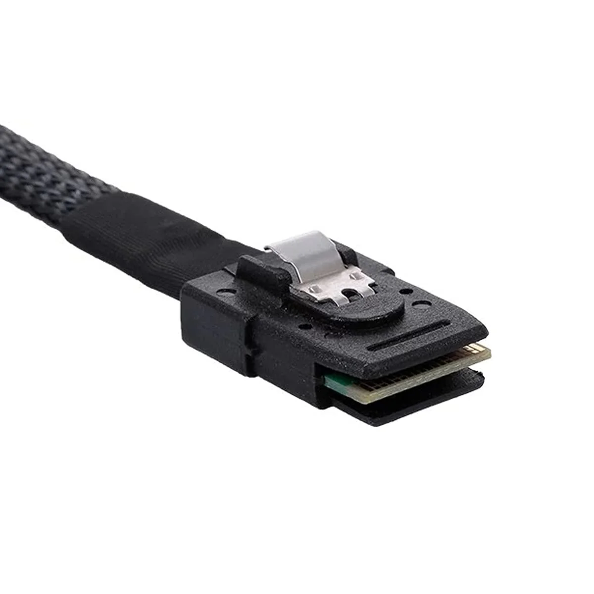 Cablecc Internal 36 Pin Mini SAS SFF-8087 Host to 4 SFF-8482 Target SAS Hard Disk and SATA Power Cable 100cm - Image 4