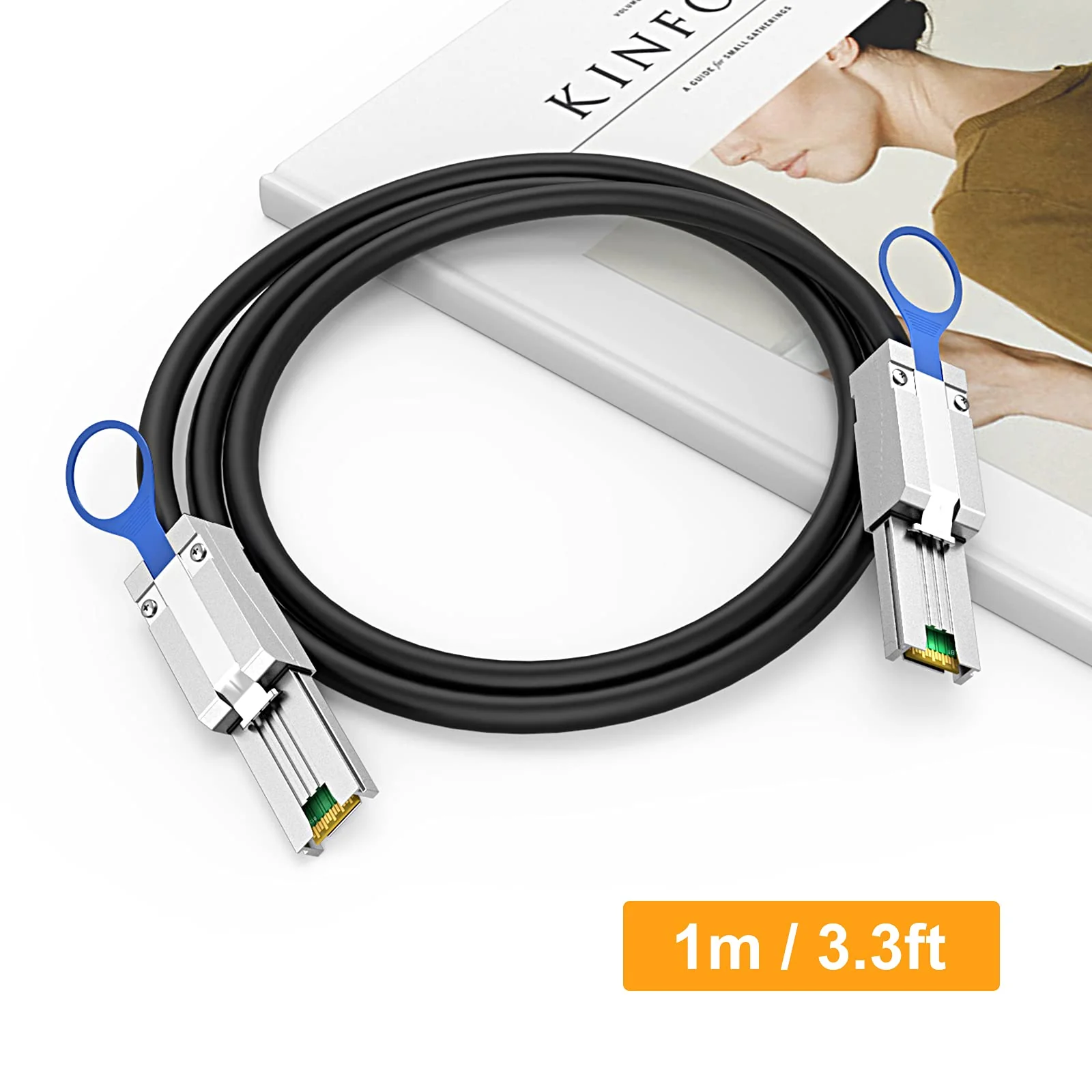 CableCreation [2 Pack External Mini SAS 26pin (SFF-8088) Male to Mini SAS 26 (SFF-8088) Male Cable, 1M / 3.3FT 3.3FT/1.0M 2 - Image 6