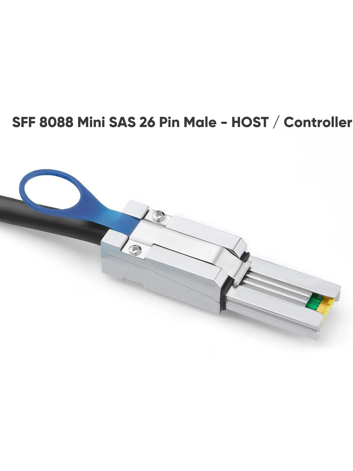 CableCreation Mini SAS 26Pin (SFF-8088) Male to 4 SATA 7Pin Female Cable, Mini SAS Host/Controller to 4 SATA Target/Backplane, 2M / 6.6FT - Image 3