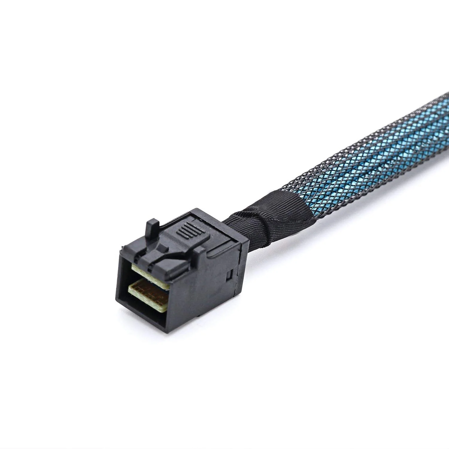 CableDeconn SFF-8643 Internal Mini SAS HD to (4) 29pin SFF-8482 connectors with SAS 15pin Power Port 12GB/S Cable (1M) (H0204) 1m - Image 5