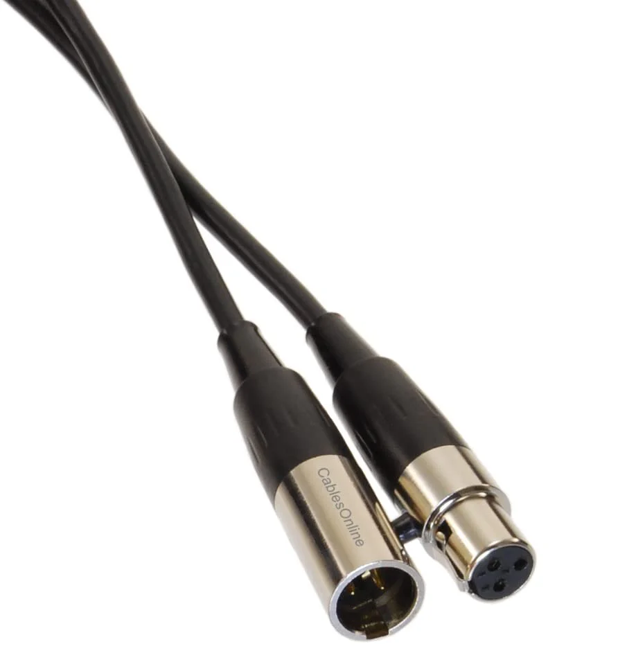 CablesOnline 15ft Mini-XLR 3-Pin Male to Mini-XLR 3-Pin Female Pro Microphone Cable, XM-015 15-ft - Image 4