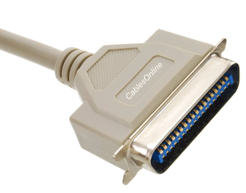 CablesOnline 6ft. Centronics-36 Male to Centronics-36 Male 36-Conductor Printer Cable, P-4006 - Image 3