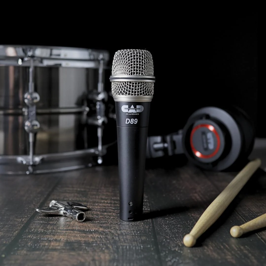 CAD Audio CADLive D89 Premium Supercardioid Dynamic Instrument Microphone - Image 3
