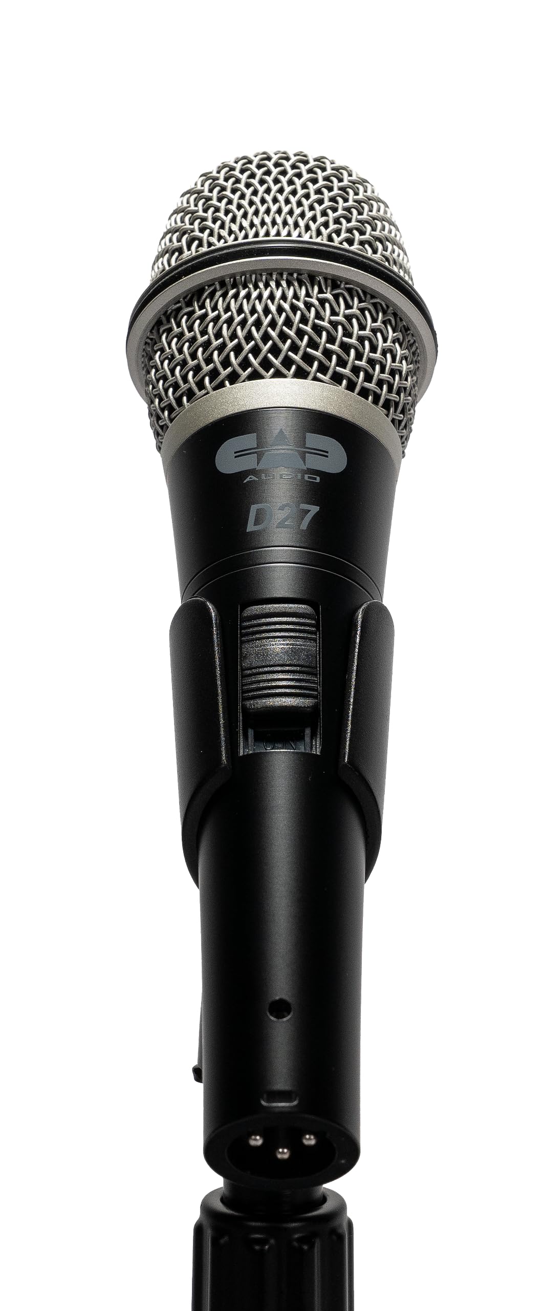 CAD Audio D27 Supercardioid Handheld Dynamic Microphone – QuietTouch On/Off Switch, Neodymium Capsule, Metal Construction - Image 4