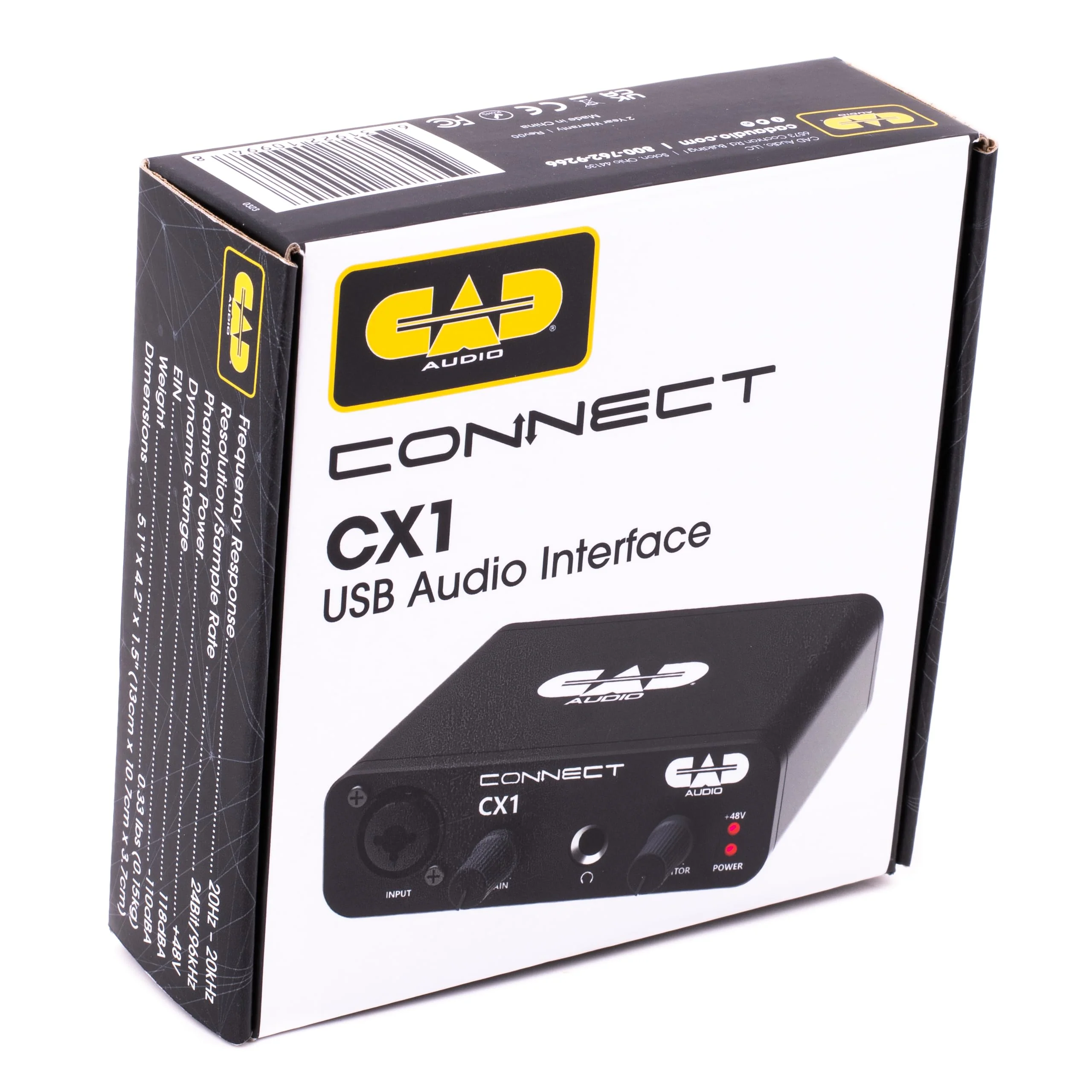 CAD Audio single Channel USB Audio Interface 24 Bit/96KHz - Image 8