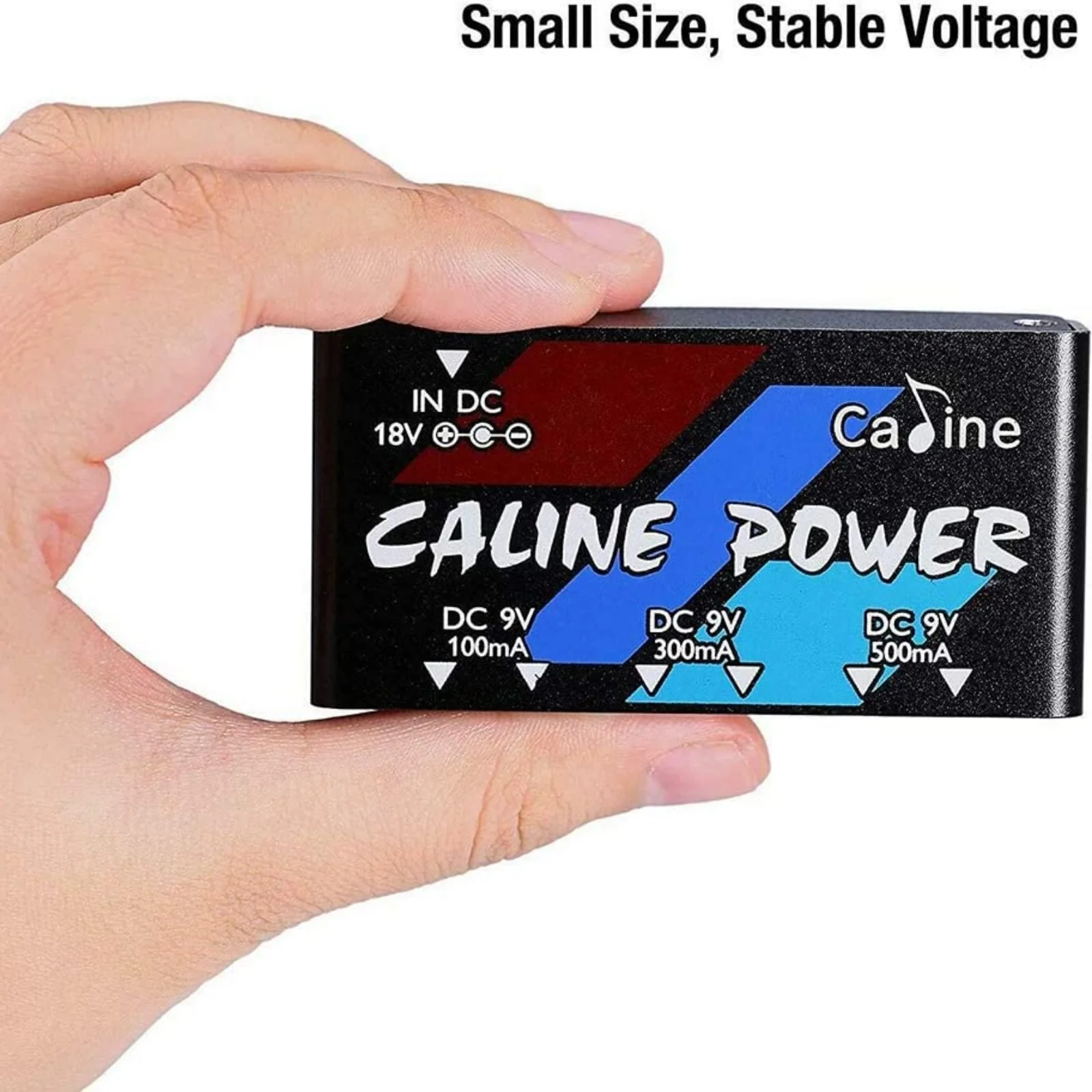 Caline CP-02 Mini Guitar Power Supply 6 DC Outputs for 9V Effect Pedal - Image 3