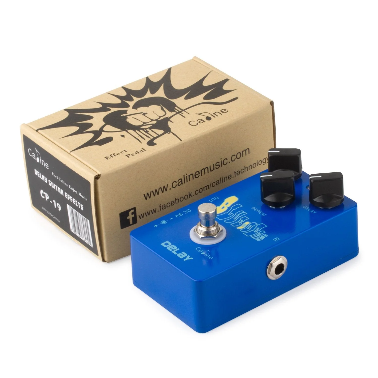 Caline CP-19 Analog Delay Pedal Vintage Delay Effects Electric Guitar Pedal True Bypass - Image 5