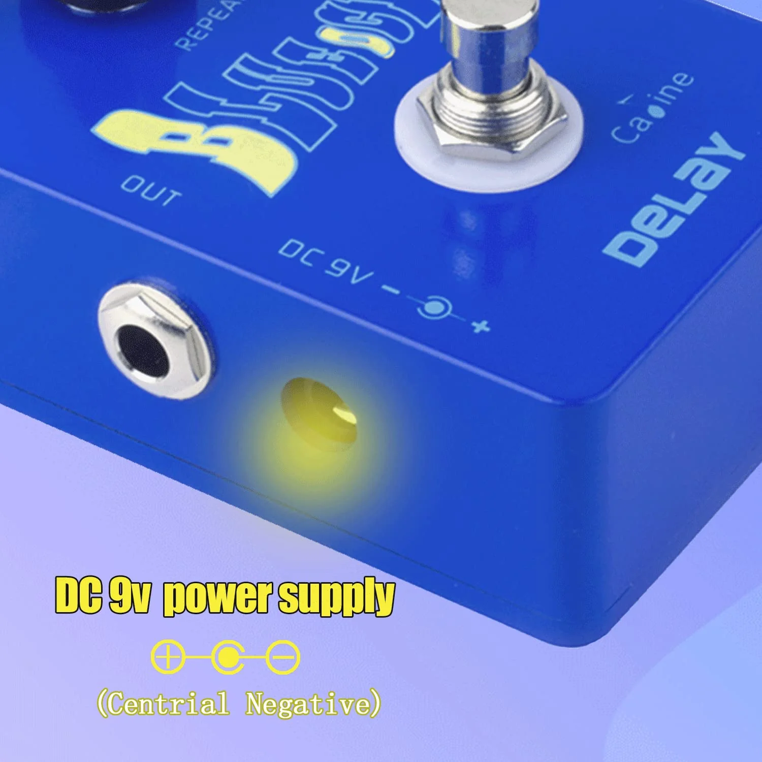 Caline CP-19 Analog Delay Pedal Vintage Delay Effects Electric Guitar Pedal True Bypass - Image 6