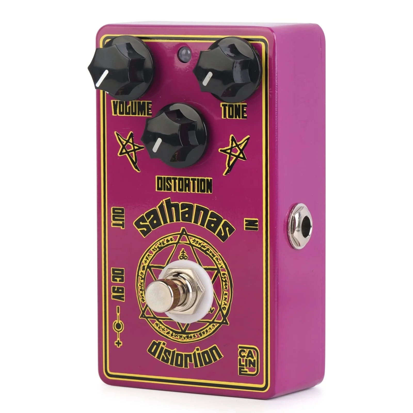 Caline CP-501S Salhanas Distortion Guitar Effect Pedal for Electric Guitar and Bass - Image 5