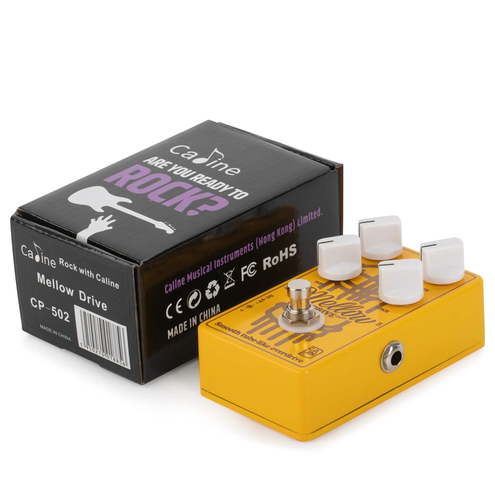 Caline CP-502 Mellow Drive Pedal Overdrive Electric Guitar Effect Pedal - Image 6
