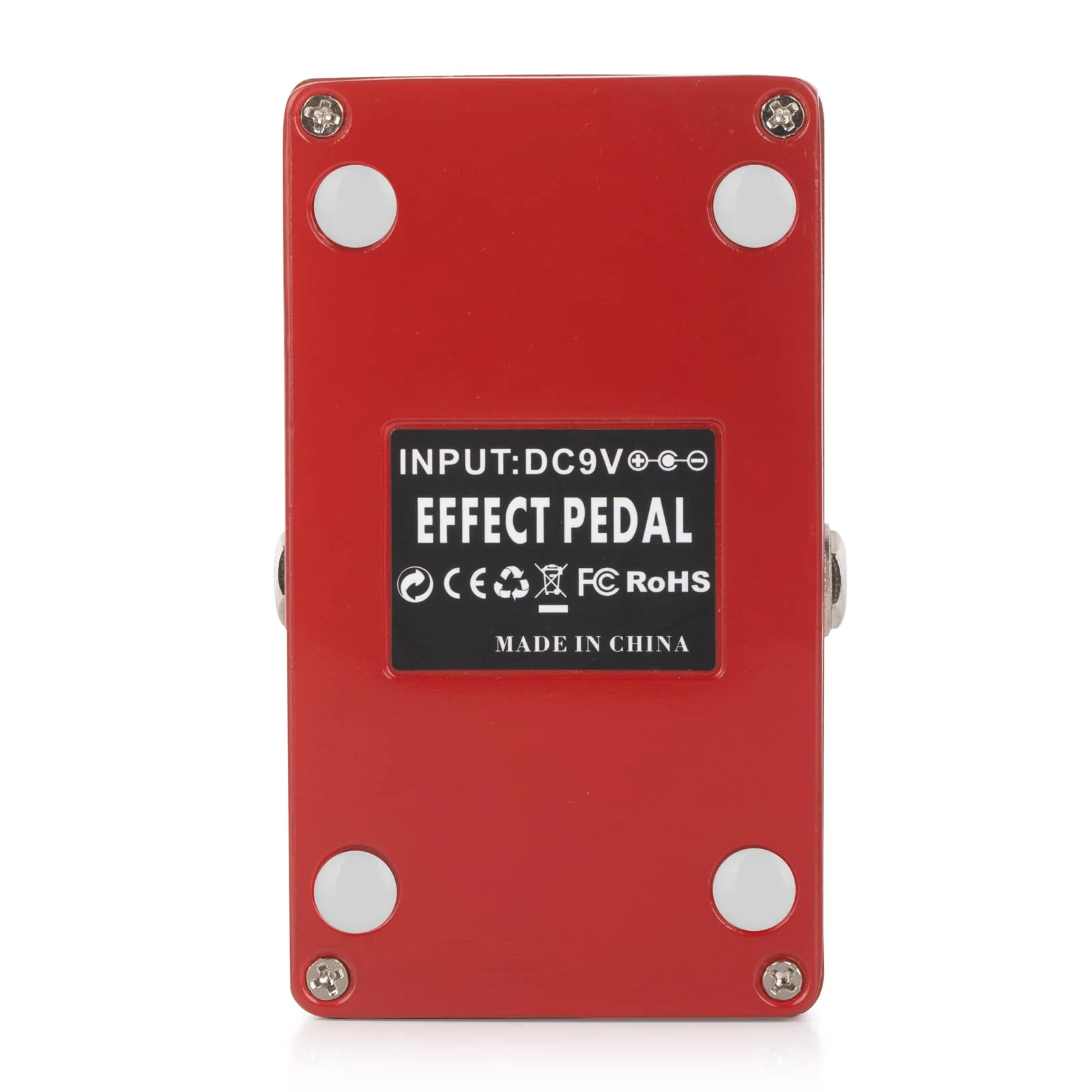Caline CP-504 Fuzz Guitar Effect Pedal True Bypass Aluminum Alloy Casing M-FUZZ Pedal Red - Image 3