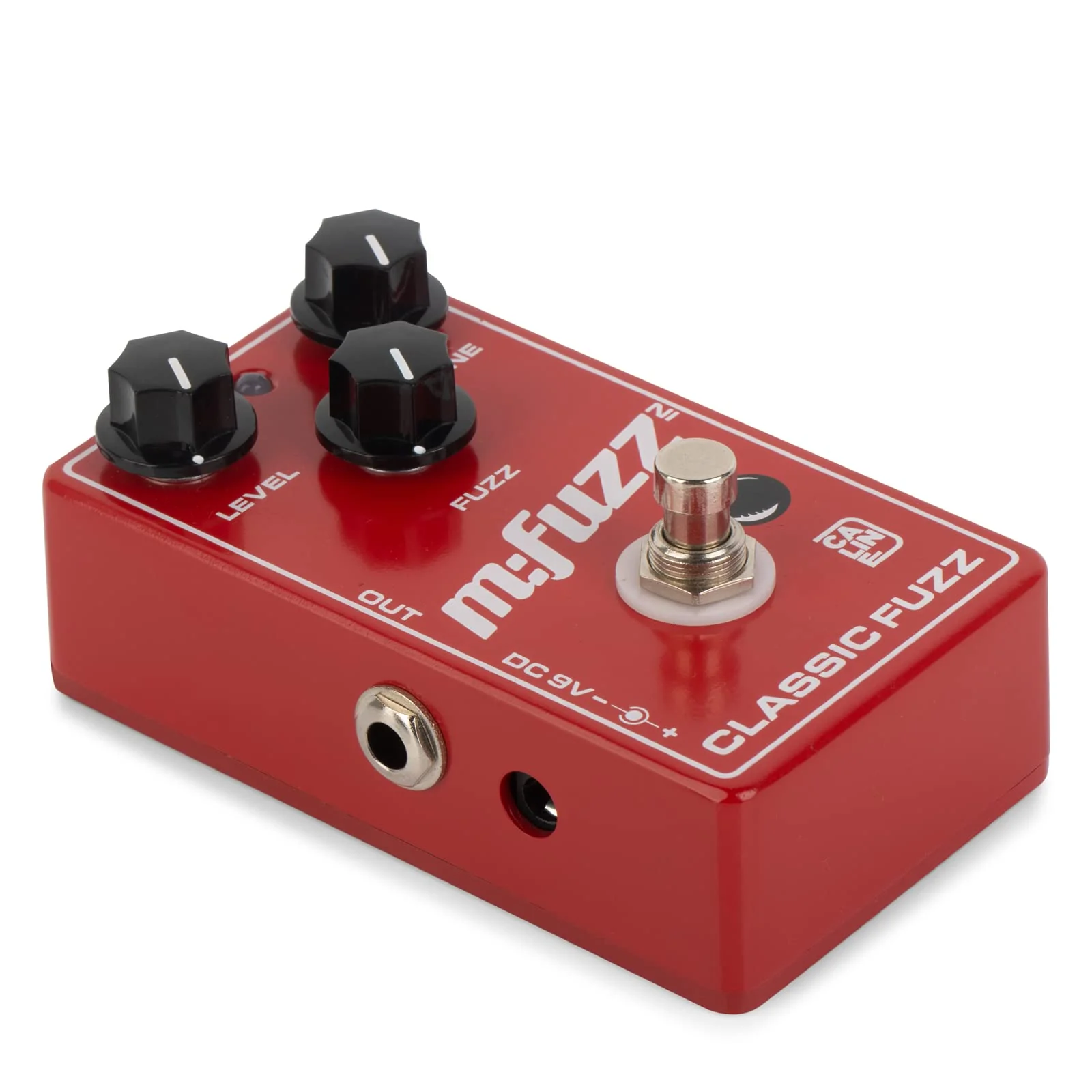 Caline CP-504 Fuzz Guitar Effect Pedal True Bypass Aluminum Alloy Casing M-FUZZ Pedal Red - Image 5