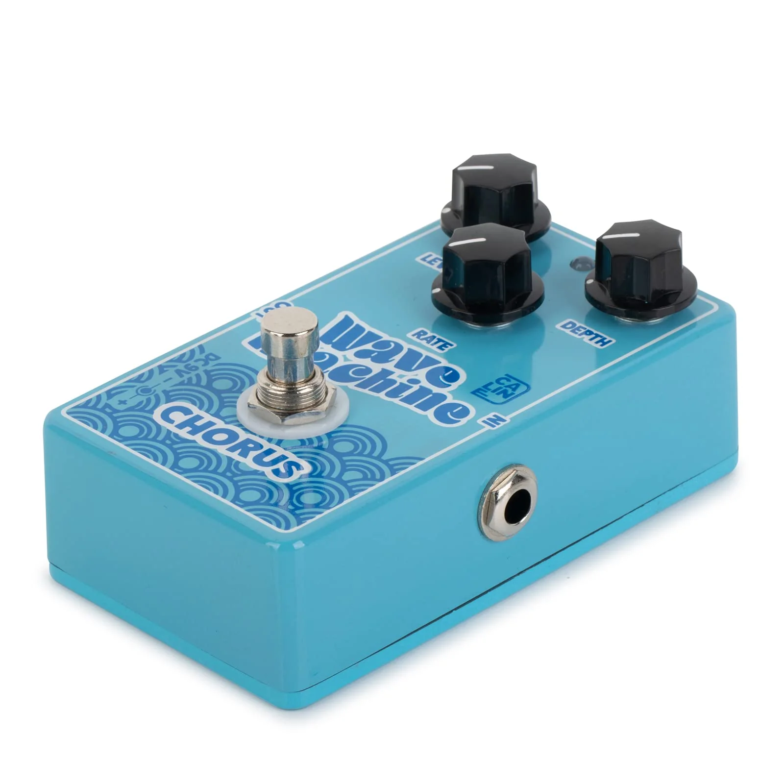 Caline CP-505 Wave Machine Chorus Guitar Effect Pedal True Bypass Aluminum Alloy Casing Blue - Image 4