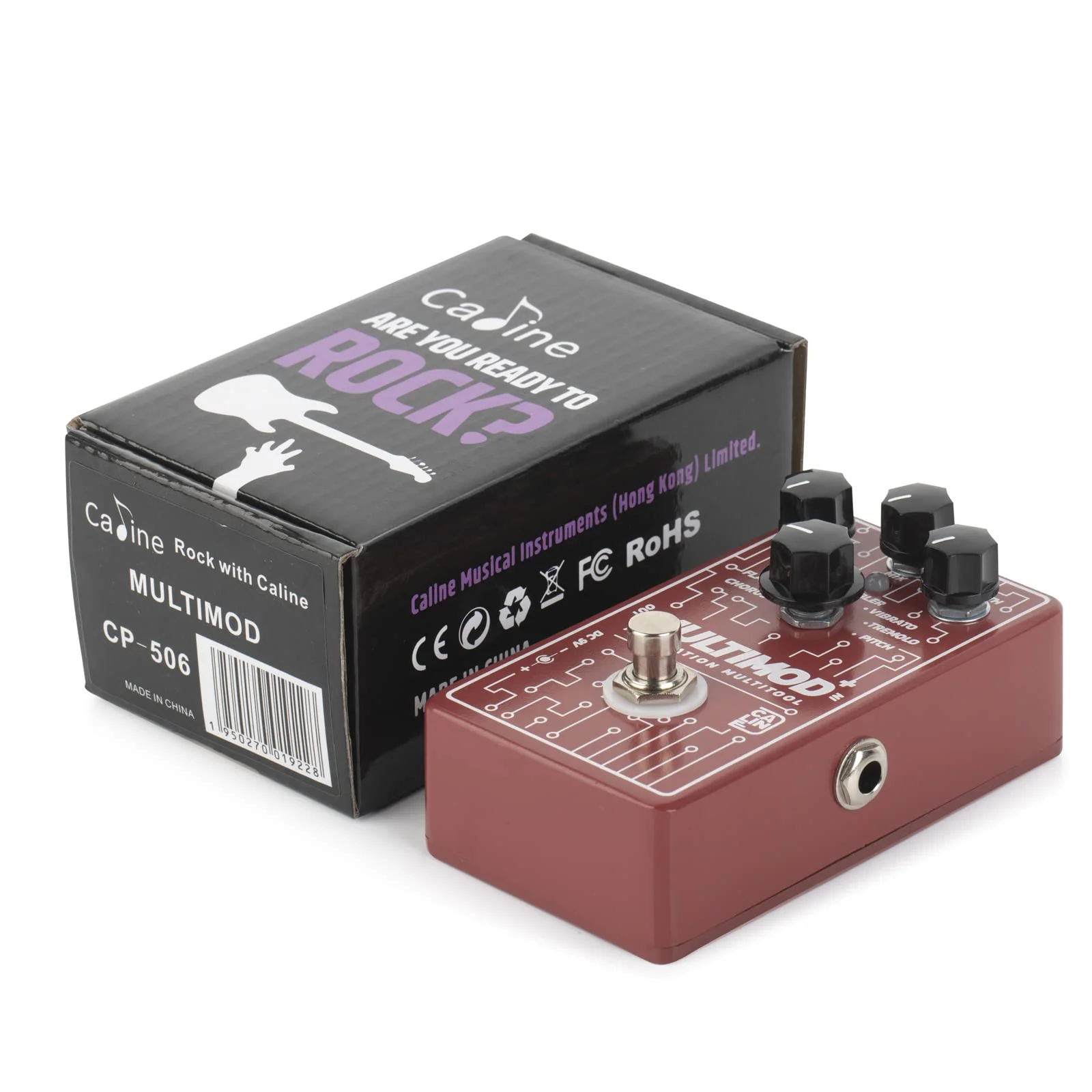 Caline CP-506 Multimod – Modulation Multi Tool Guitar Effect Pedal 7 Modes Chorus Flanger Phaser Doubler Vibrato Tremolo Pitch - Image 6