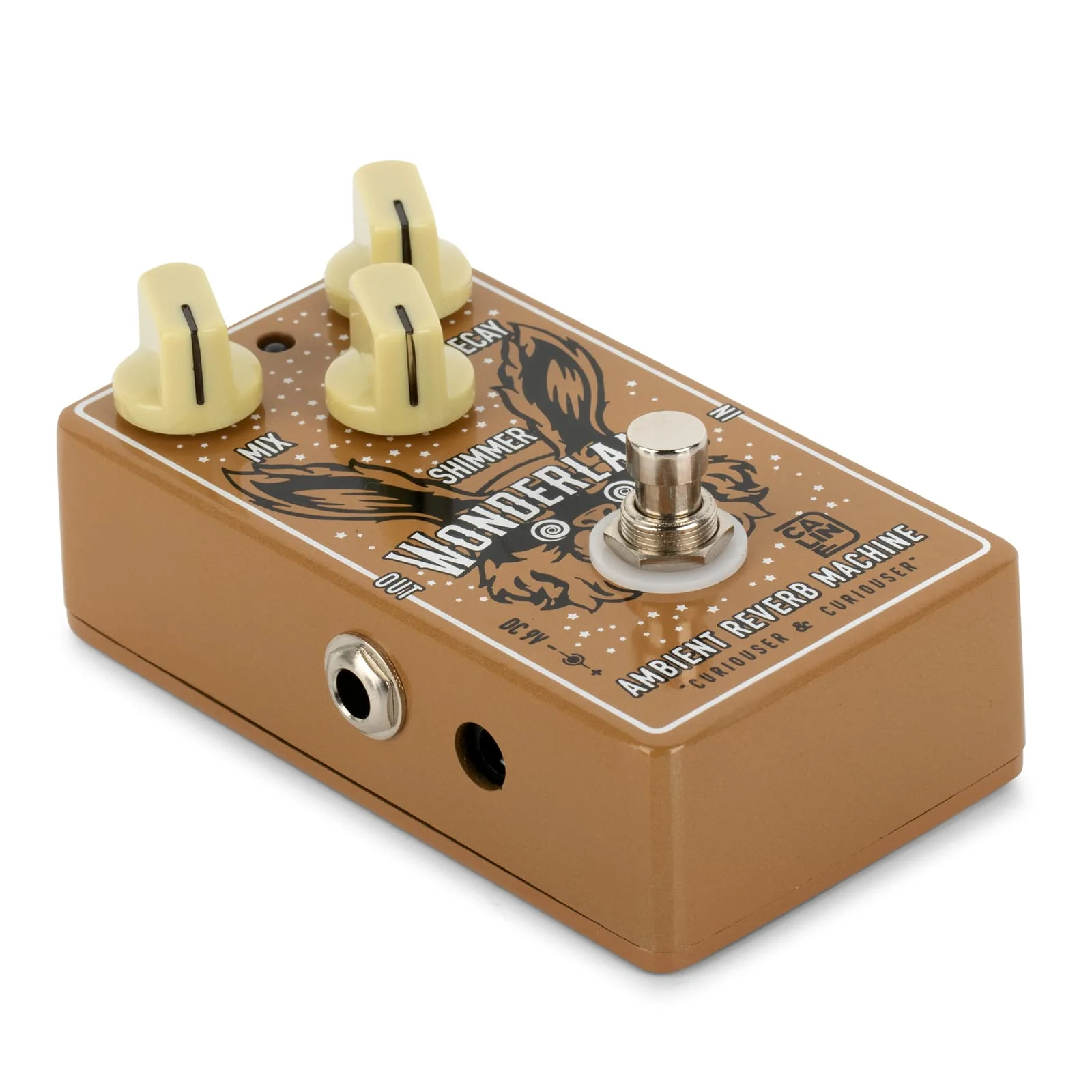Caline CP-508 Wonderland Ambient Modulated Digital Reverb Guitar Effects Pedal Aluminum Alloy Casing - Image 5