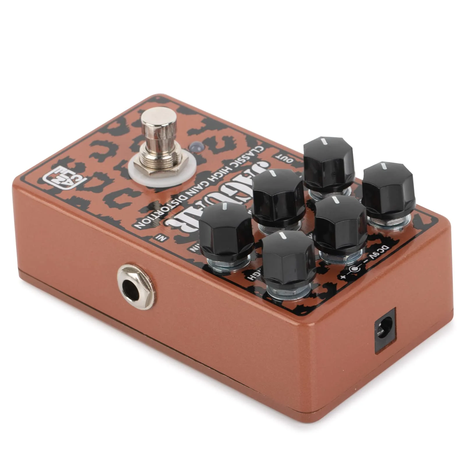 Caline CP-510 Jaguar Distortion Guitar Effect Pedal True Bypass Aluminum Alloy Casing - Image 5