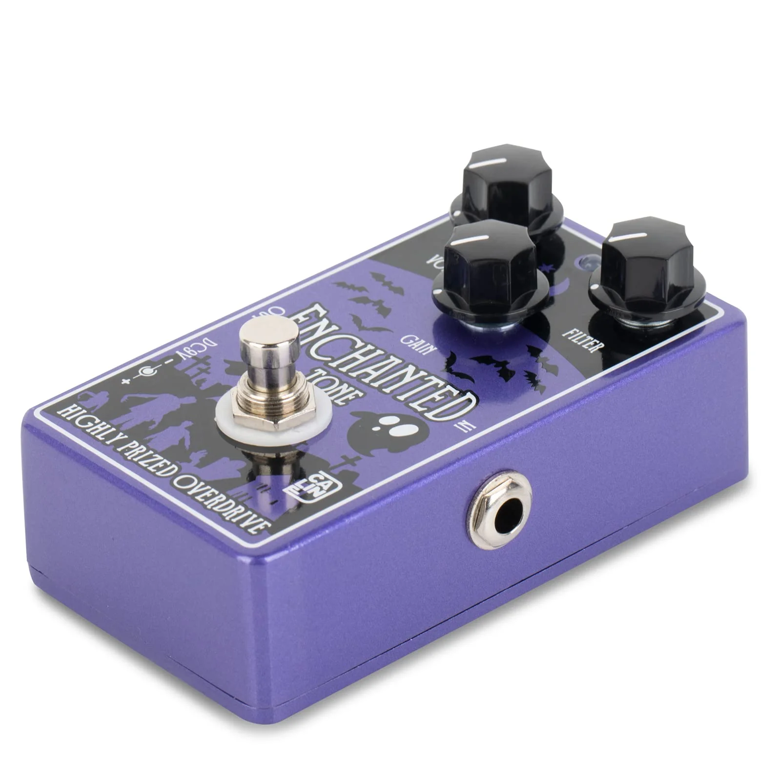 Caline CP-511 Enchanted Tone Overdrive Guitar Effect Pedal True Bypass Aluminum Alloy Casing - Image 4