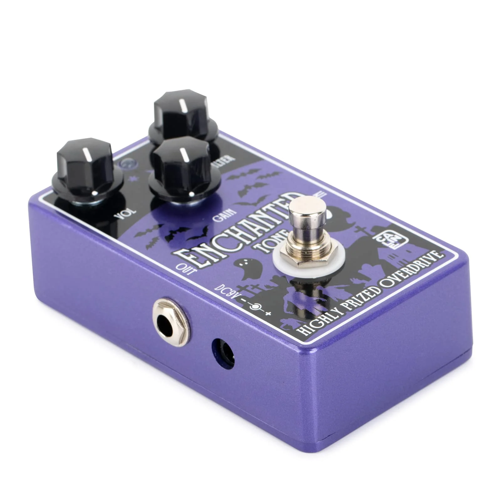 Caline CP-511 Enchanted Tone Overdrive Guitar Effect Pedal True Bypass Aluminum Alloy Casing - Image 5