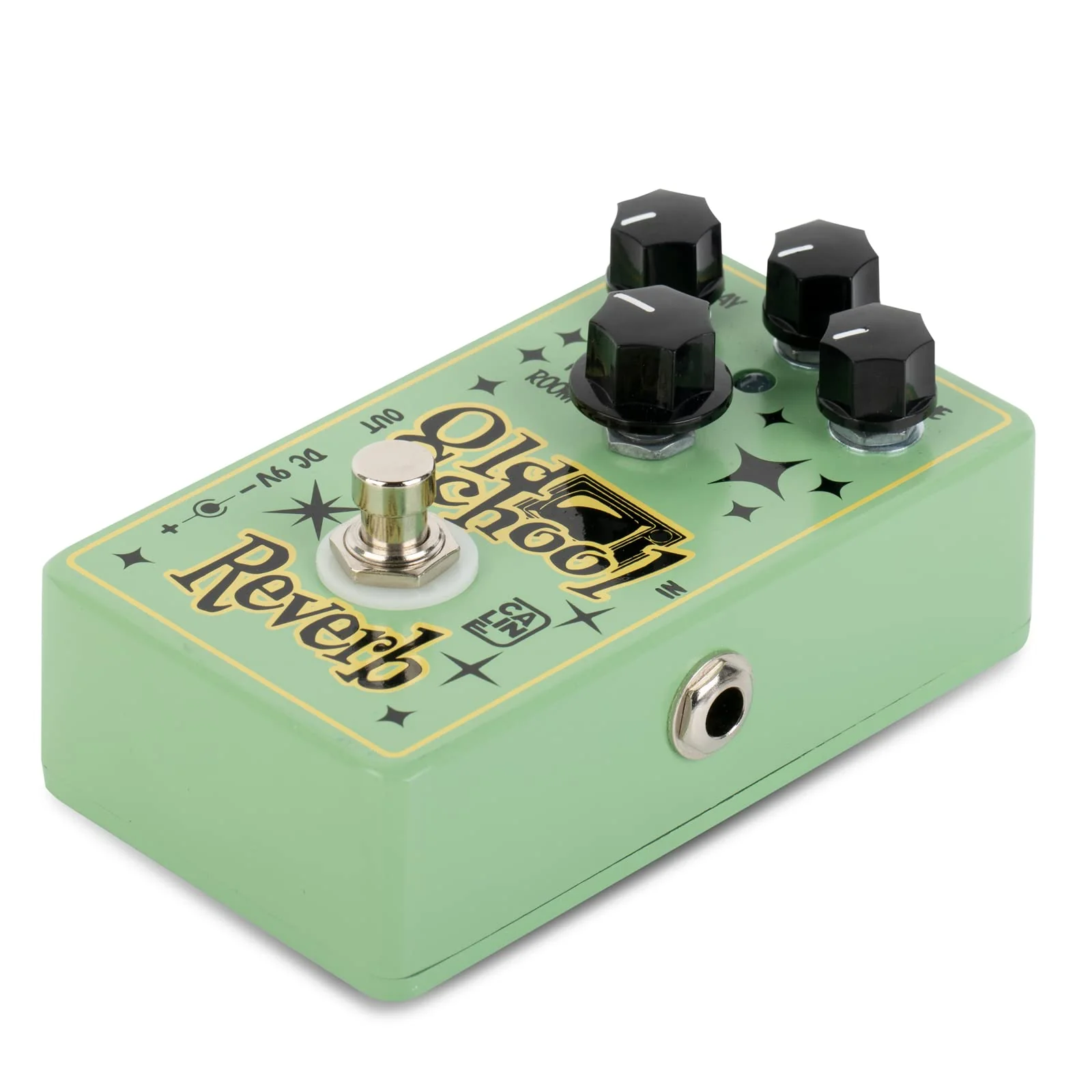 Caline CP-512 Old School Digital Reverb Guitar Effects Pedal (Room, Hall, Church) Aluminum Alloy Casing - Image 4