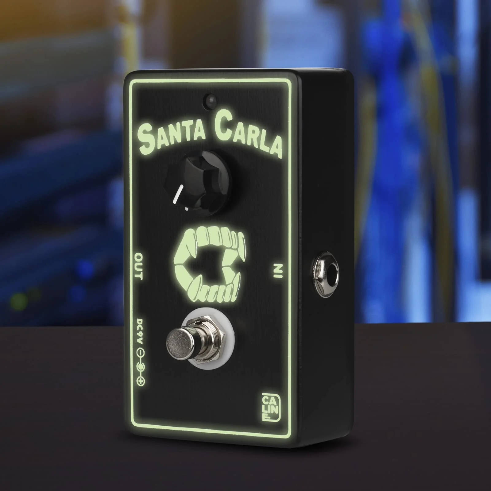 Caline CP-514 Santa Carla Boost Guitar Effect Pedal, Green, Mini Booster Pedal with True Bypass - Image 7