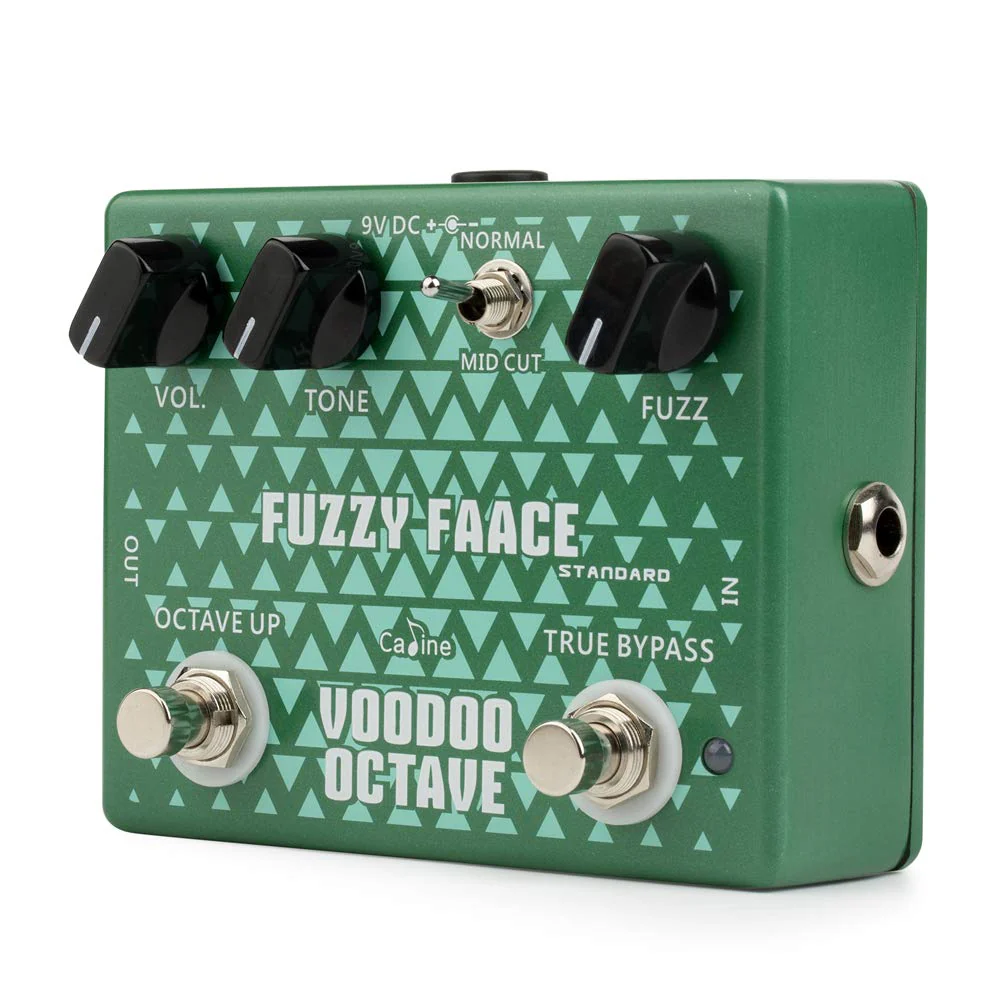 Caline CP-53 Fuzzy Face Voodoo Octave Guitar Effect Pedal - Image 2