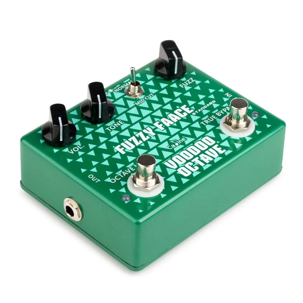 Caline CP-53 Fuzzy Face Voodoo Octave Guitar Effect Pedal - Image 5