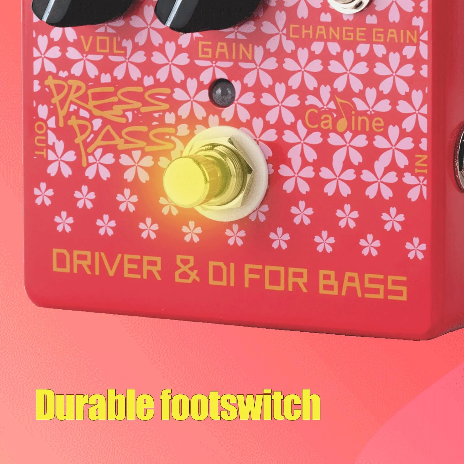 Caline CP-59 Driver Bass Effect Pedal with Bass Amp DI Function - Image 6
