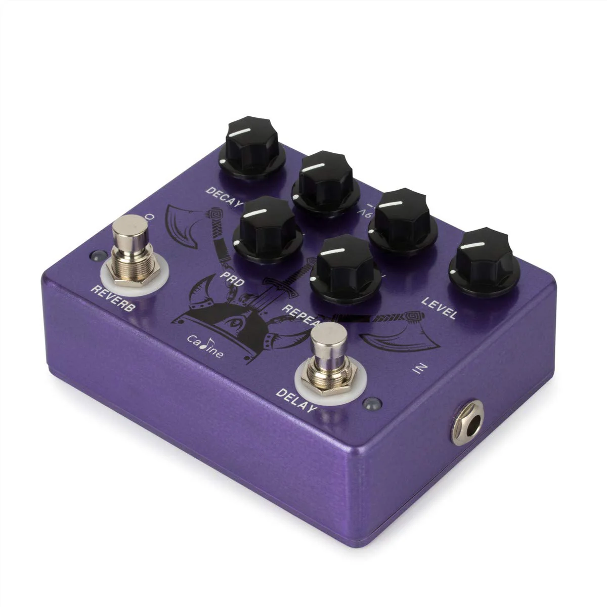 Caline CP-80 Ragnarok Digital Reverb & Analog Delay Guitar Effect Pedal - Image 3