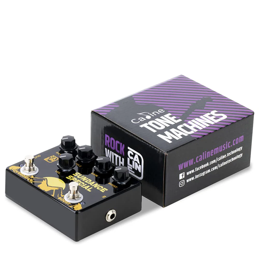 Caline DCP-06 SUNDANCE SPECIAL Boost Overdrive Effect Pedal Dual Guitar Pedal - Image 6