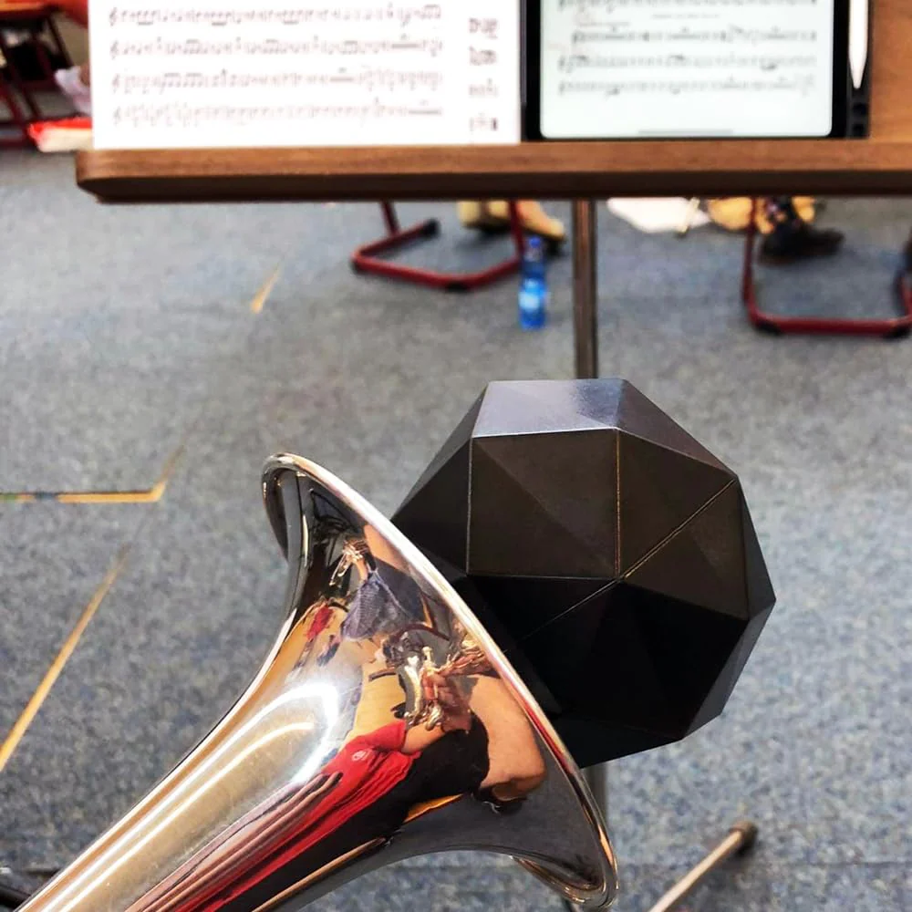 "Cambridge" Bb Trumpet & Cornet Straight Mute - Lightweight, Precision-Tuned, Easy to Play - Undentable Design for Beginners and Professional Trumpet and Cornet Players - Image 8