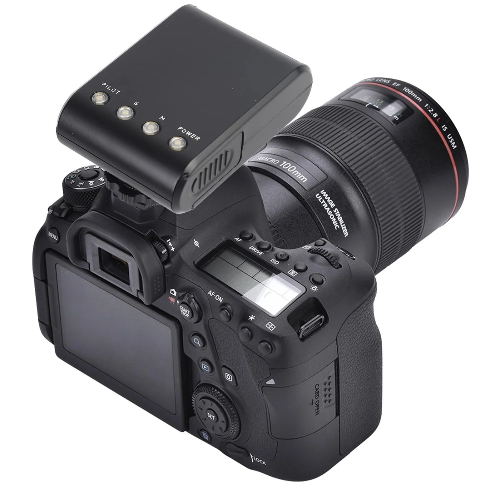 Camera Flash for DSLR Cameras, Digital Hot Shoe Mount Flashlight Built in Digital Slave and Auto Pre Flash Sensor, Hot Shoe Flash Camera Accessories for Photography - Image 2