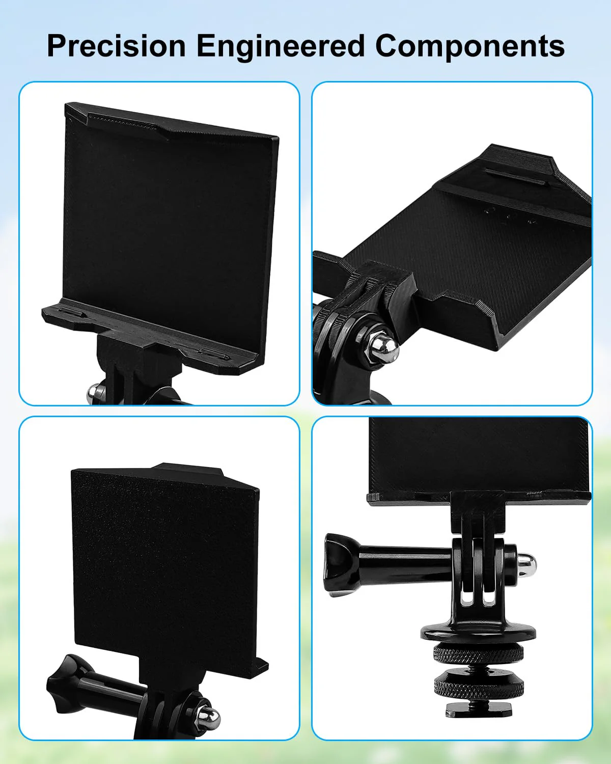 Camera Hot Shoe Bracket Compatible with ImmersionRC Powerplay, Hot Shoe Mount with Professional Digital Equipment Fits for GoPro and Any Hot Shoe Camera - Image 6