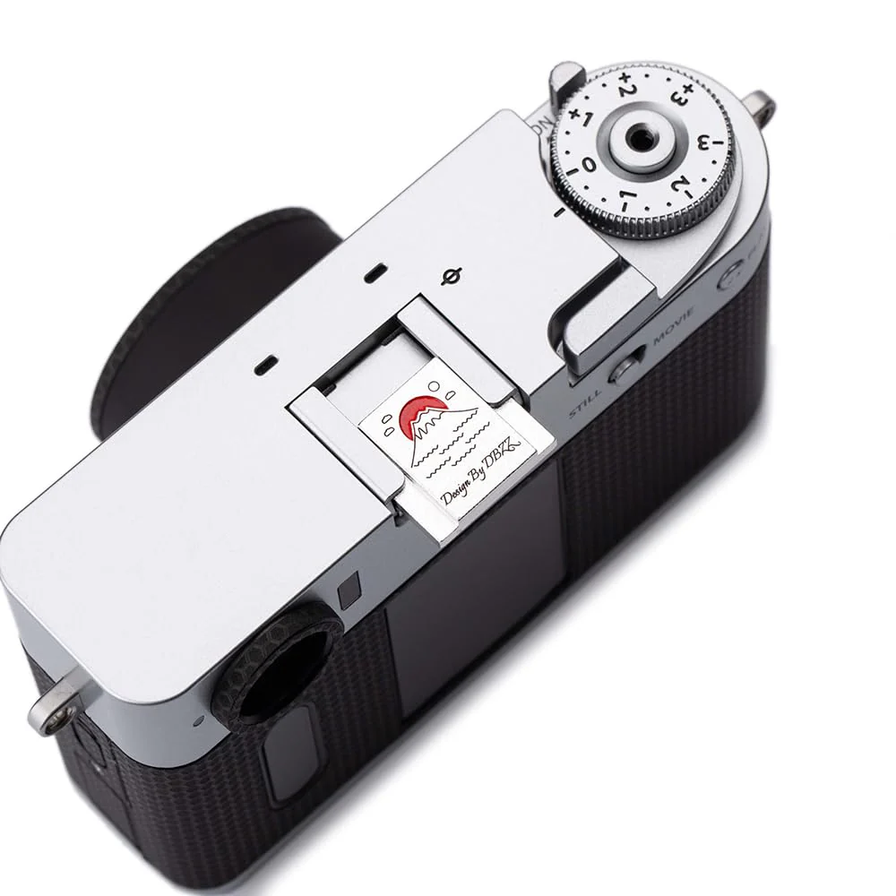 Camera Hot Shoe Cover/Shutter Button, Soft Release Button,Suitable for FUJIFILM XT5 XT4 XT3 XT30 XT20 X100V X100F XT100 X-E3 X-PRO2 X-PRO3 (Mountains and sea-Hot Shoe Cover) Mountains and sea-Hot Shoe Cover - Image 3