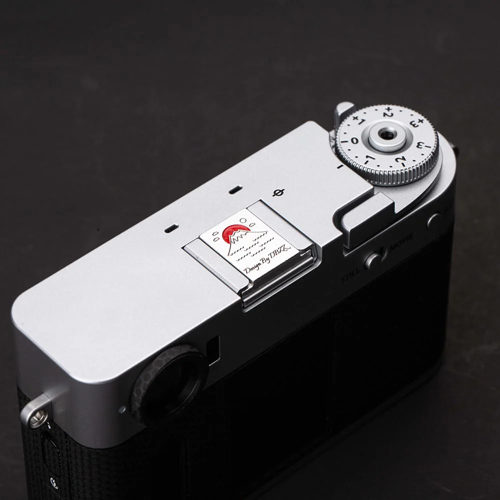 Camera Hot Shoe Cover/Shutter Button, Soft Release Button,Suitable for FUJIFILM XT5 XT4 XT3 XT30 XT20 X100V X100F XT100 X-E3 X-PRO2 X-PRO3 (Mountains and sea-Hot Shoe Cover) Mountains and sea-Hot Shoe Cover - Image 6