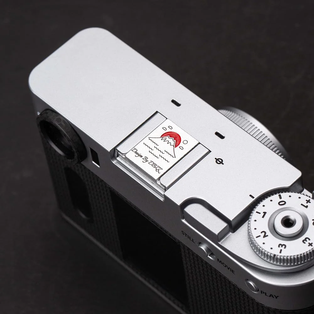 Camera Hot Shoe Cover/Shutter Button, Soft Release Button,Suitable for FUJIFILM XT5 XT4 XT3 XT30 XT20 X100V X100F XT100 X-E3 X-PRO2 X-PRO3 (Mountains and sea-Hot Shoe Cover) Mountains and sea-Hot Shoe Cover - Image 7