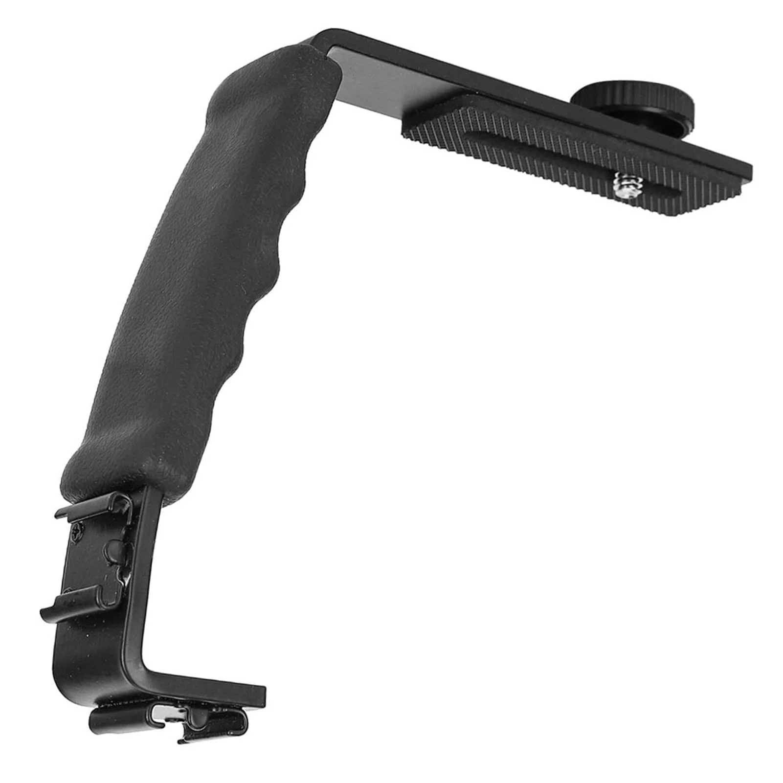 Camera L Bracket, Lightweight Dual Hot Shoe Mount L Bracket for DSLR Mirrorless, with Comfortable Handle, for Horizontal Vertical , Photography - Image 7