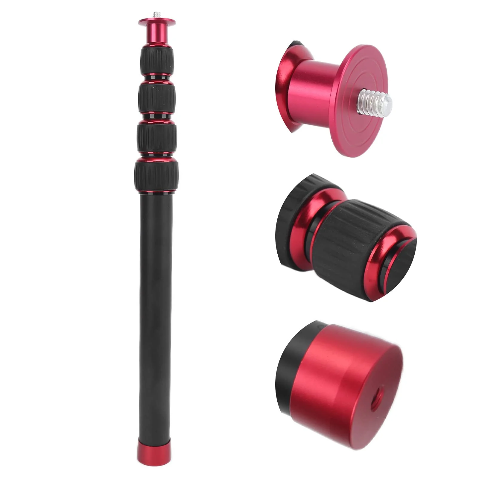 Camera Monopod, Professional 33.5-108cm/13.2-42.5in Aluminum Alloy Monopod Universal 1/4Screw Tripod Extension Rod for Tripod Monopod Length Extension - Image 7