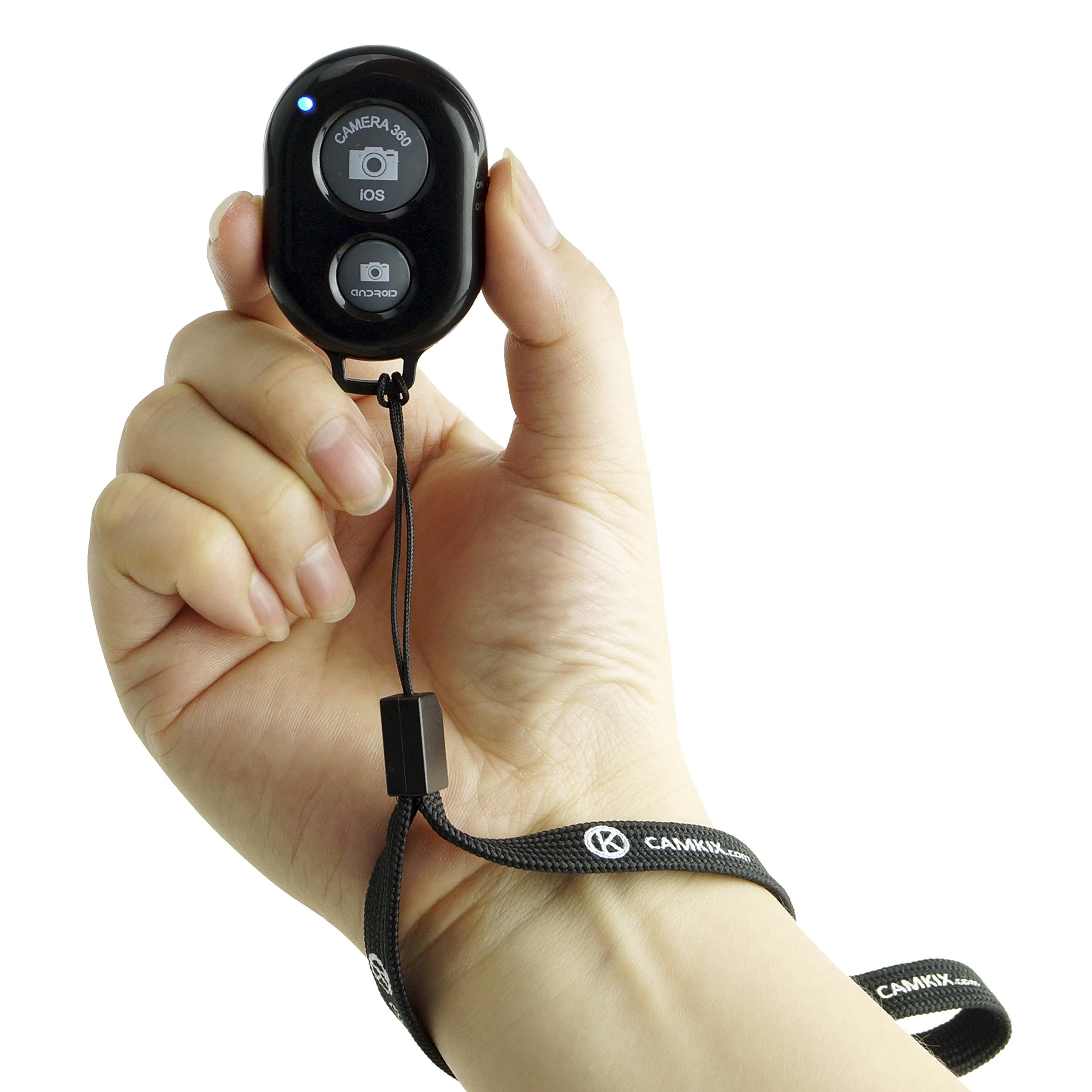 CamKix Camera Shutter Remote Control with Bluetooth Wireless Technology - Create Amazing Photos and Videos Hands-Free - Works with Most Smartphones and Tablets (iOS and Android) Black - Image 4
