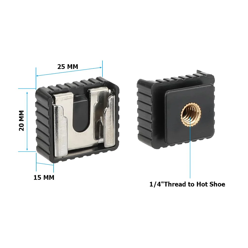 CAMVATE 30PCS Camera Screw Mount Set 1/4 to 1/4,1/4 to 3/8,1/4 to 5/8,1/4 & 3/8 Camera Mount Adapter for Tripod/Monopod/Microphone/Flash Light/Quick Release Plate Converter Screws Adapter - Image 4