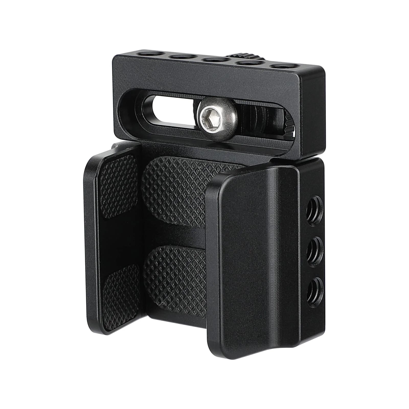 CAMVATE Universal SSD Holder Clamp Adjustable Width (33mm ~ 60mm) with 1/4"-20 Mounting Points & Shoe Mount Connector - 3011 - Image 4