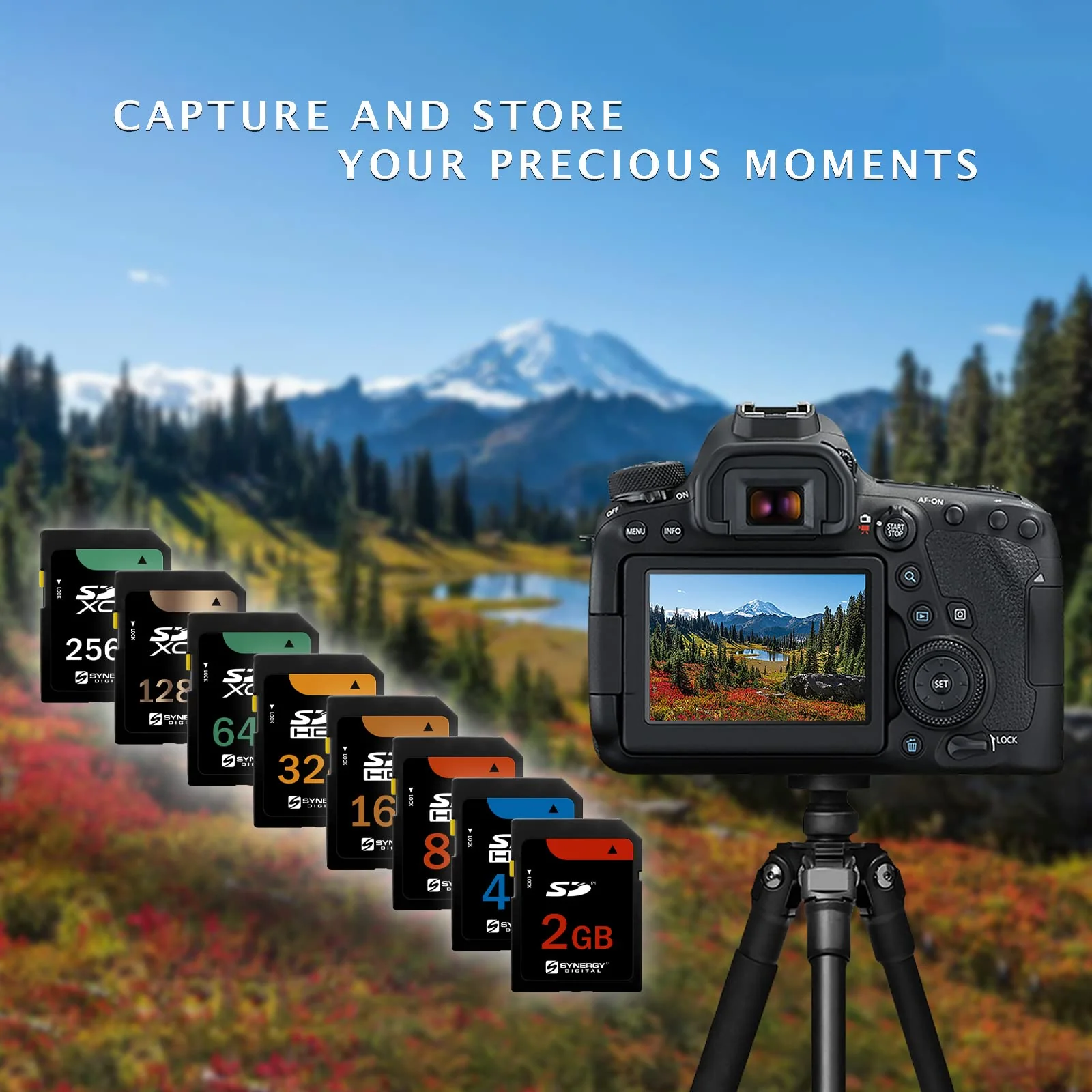 Canon Powershot A530 Digital Camera Memory Card 2GB Standard Secure Digital (SD) Memory Card - Image 2